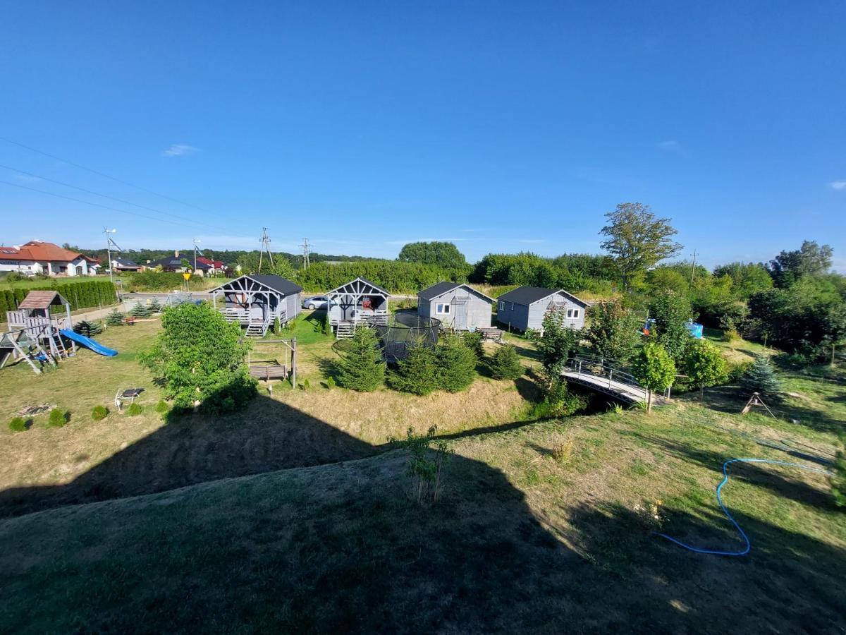 Domki Mścice Buitenkant foto